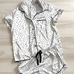 Stars Above Silk Feel Pajama/Loungewear Set